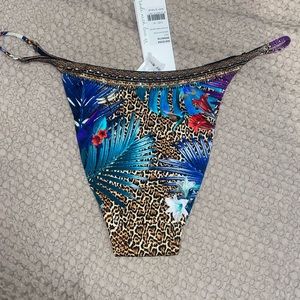 NWT Camilla Rainbow Room Bikini Bottom XL